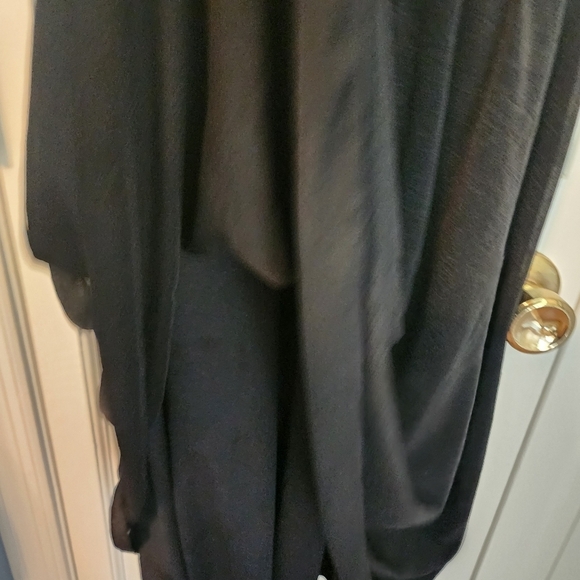 Stunning Apt 9 Beaded Sparkly Top Black Party Dress Medium‎ Trendy Timeless - Picture 12 of 16